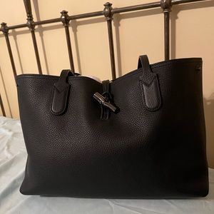Longchamp Leather Tote Bag